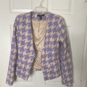 Never warn Forever21 purple and tan blazer (size L)